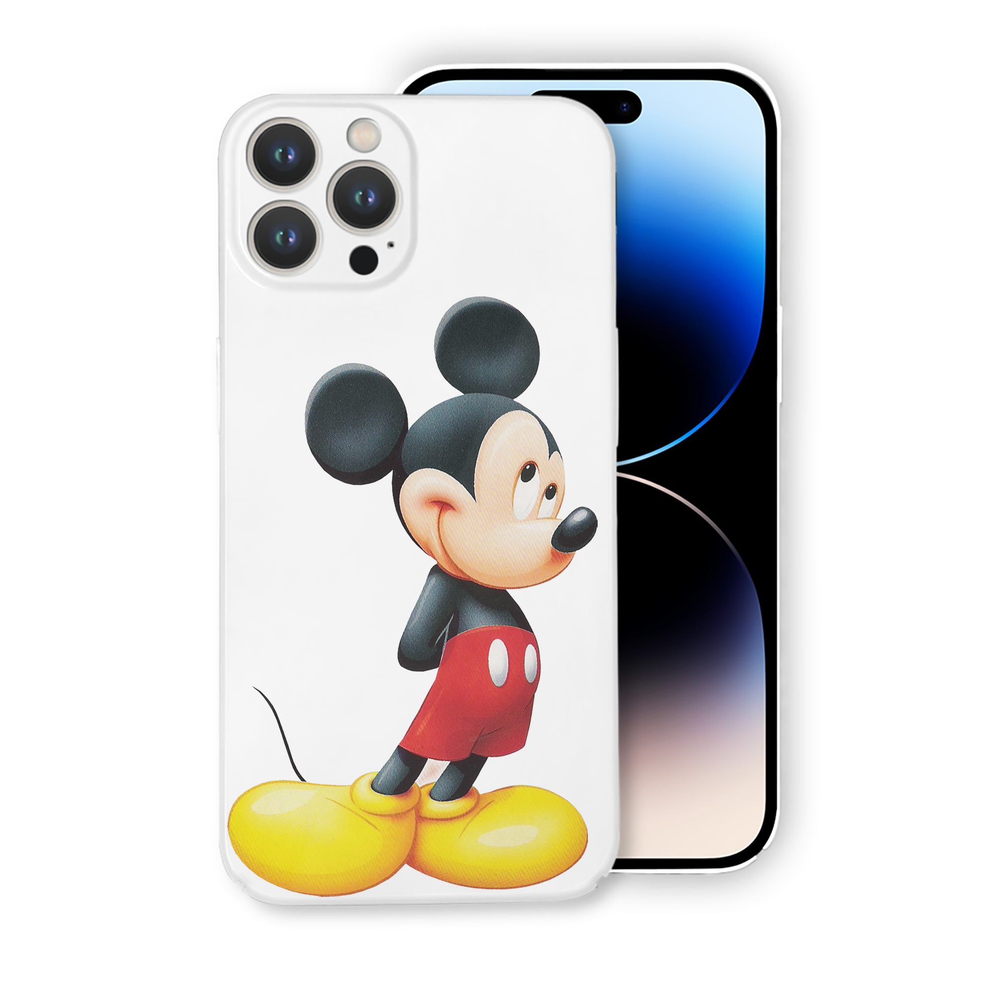 （画像用） ミッキーマウス Mickey Mouse 【iPhone 14シリーズ対応】ハードケース